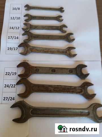 Гаечные ключи СССР Алексин - изображение 1