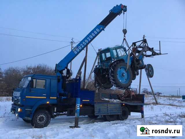 Услуги манипулятора 7 т стрела Курган - изображение 1