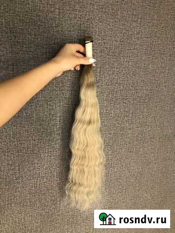 Волосы для наращивания 60 см Хабаровск - изображение 1