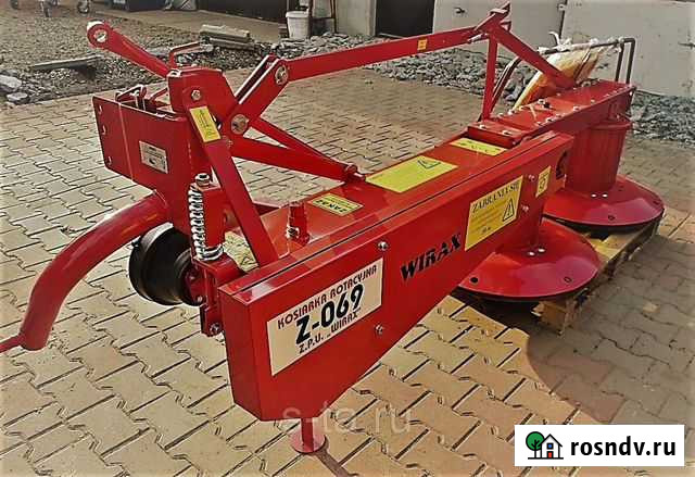 Косилка навесная роторная Wirax, Виракс,Lisicki Иркутск - изображение 1