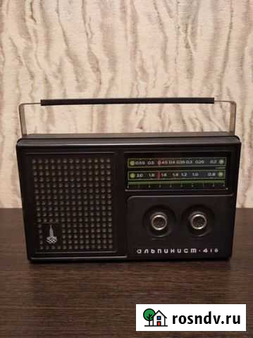 Радиоприемник Альпинист-418, СССР Волчанск - изображение 1
