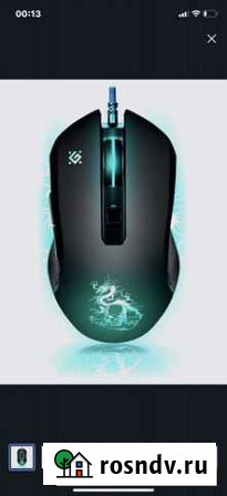 Игровая мышь проводная Defender Sky Dragon, 6 кноп Ростов-на-Дону - изображение 1