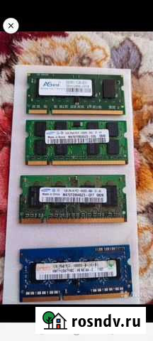 Озу для ноутбука DDR2/DDR3-1Gb Новоалтайск - изображение 1