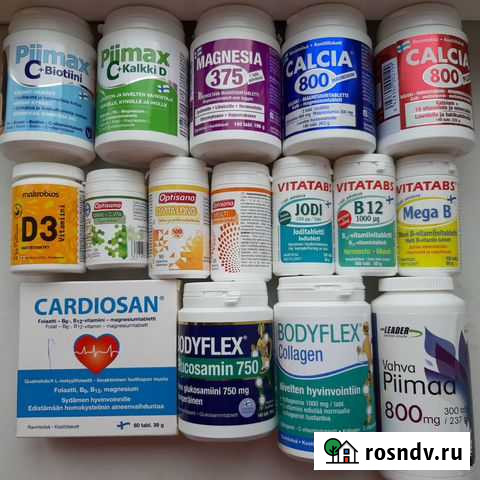 Витамины из Финляндии Москва - изображение 1