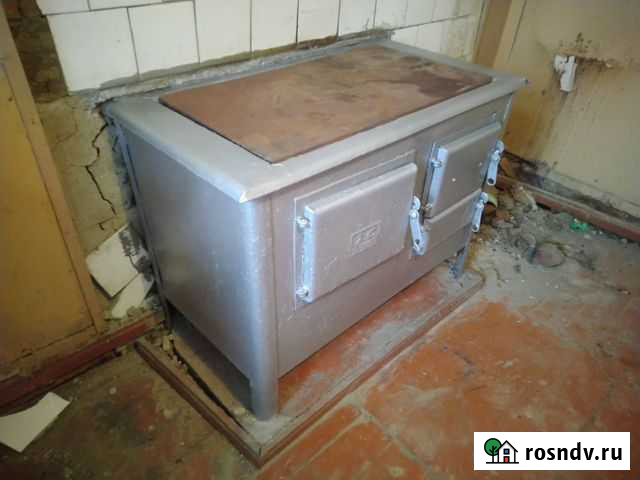 Печь буржуйка/ печь чугунная СССР / Печь кухонная Петрозаводск - изображение 1