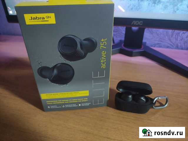 Jabra elite active 75t Родники - изображение 1