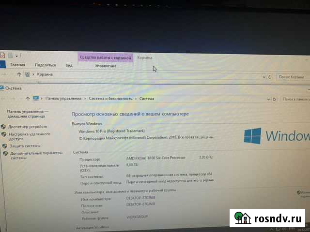 Компьютер для работы учебы и игр + тесты к играм Астрахань - изображение 1