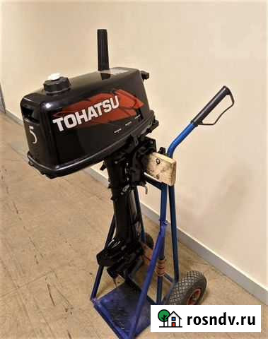 Лодочный мотор Tohatsu 5 б/у Благовещенск - изображение 1