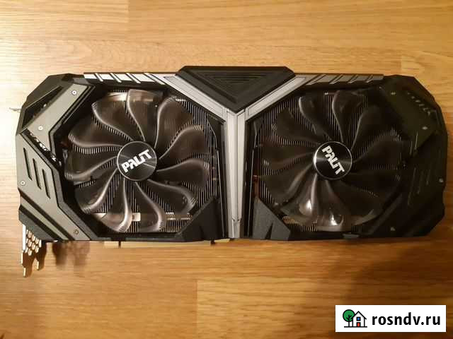Видеокарта Palit rtx 2080 gamerock 8 gb Липецк - изображение 1