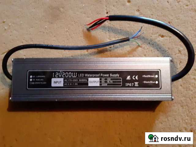 Блок питания Led 200w Киров - изображение 1