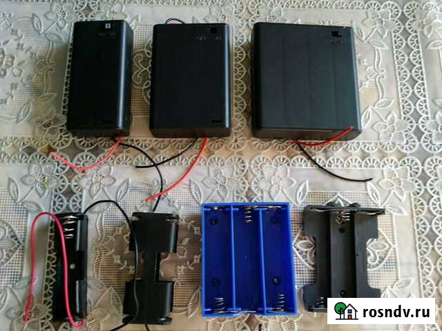 Держатели для пальчиковых батареек (тип аа) Омск - изображение 1