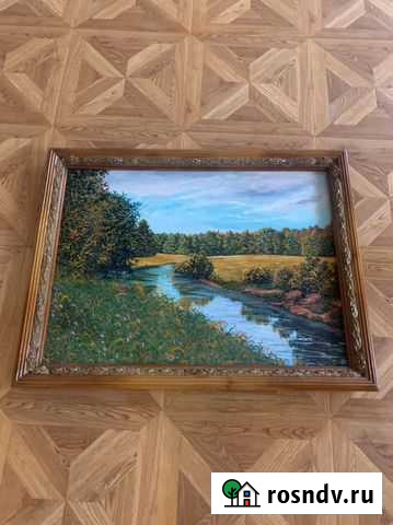 Картина маслом (ручная работа + рама) Барнаул - изображение 1