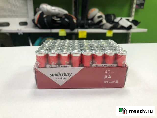 Батарейка алкалиновая Smartbuy LR6/4S Полысаево - изображение 1