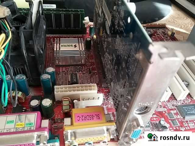 Материнская плата сокет478 и Celeron Сызрань - изображение 1