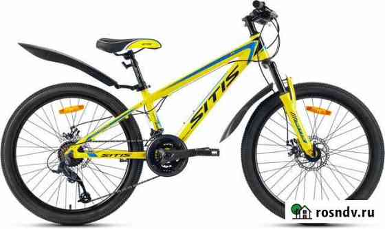 Велосипед sitis rade RD400 24 (2021) желто-черный Краснодар