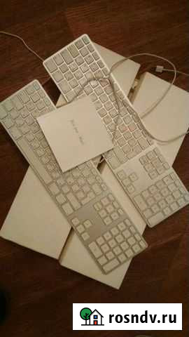 Клавиатура проводная Apple 2 штуки Тюмень - изображение 1