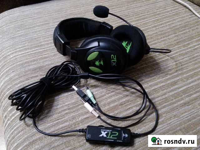 Наушники игровые Turtle beach ear force x12 Новокузнецк - изображение 1