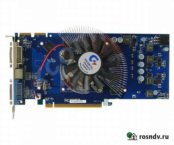 Gigabyte 3870 GV-RX387512H Zalman 512 MB Краснодар - изображение 1