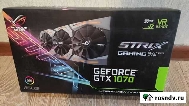 Asus ROG Strix GTX 1070 8gb (Тесты 3DMark,Furmark) Абакан - изображение 1