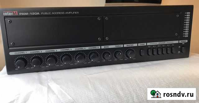 Трансляционный усилитель рам-120А Inter-M Вологда - изображение 1