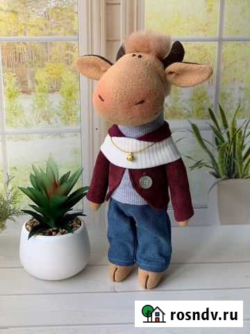 Интерьерная Игрушка Бычок Зеленодольск - изображение 1