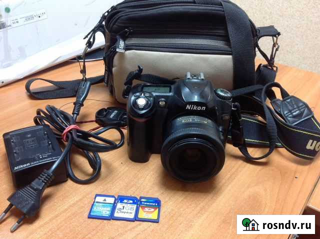 Nikon D50+объектив Nikon DX AF-S nikkor 35mm1:1,8G Хабаровск - изображение 1