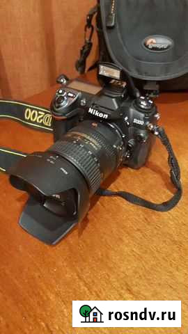 Зеркальный фотоаппарат Nikon D200 Челябинск - изображение 1