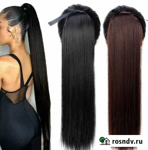 Хвост шиньон новый в наличии Пермь - изображение 1