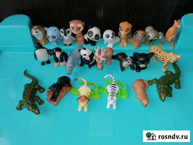 Киндер игрушки животные Вологда - изображение 1