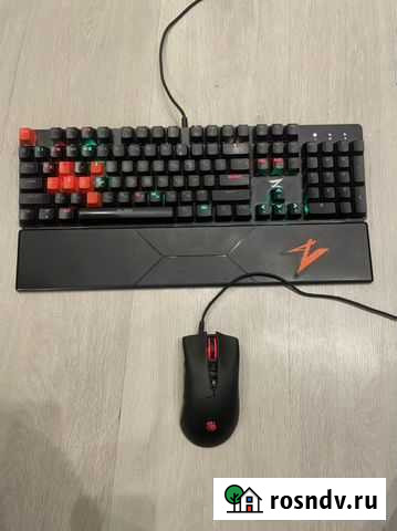 Игровая клавиатура zet blade и мышка Blооdy V3m Нижний Новгород - изображение 1