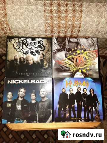 Nickelback /Rasmus /Aerosmith /Def Leppard 2CD Чунояр - изображение 1