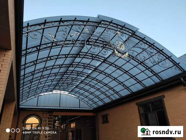 Навесы из поликарбоната Назрань - изображение 1