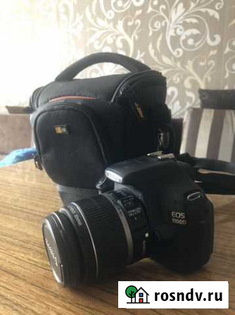 Зеркальный фотоаппарат canon eos 1100D Воронеж - изображение 1