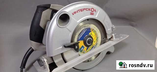 Дисковая пила Интерскол дп-190/1600М(Скупка/Обмен) Саранск - изображение 1