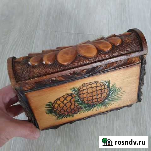 Шкатулка деревянная Шелехов - изображение 1