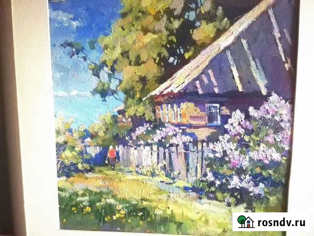 Картина маслом на холсте большая Реутов - изображение 1