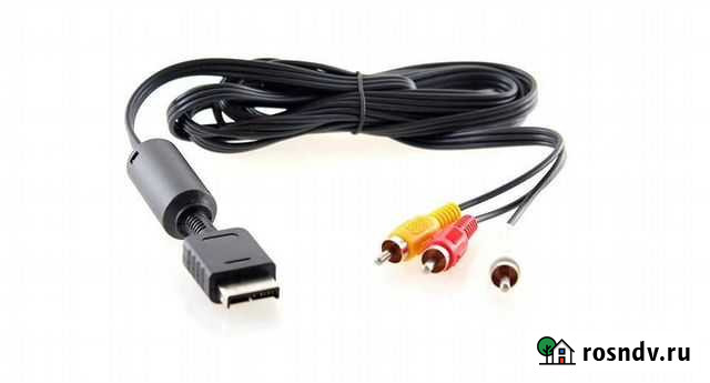Кабель AV PS 2 Cable AV 3rca Оренбург - изображение 1