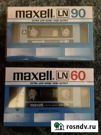 Аудиокассеты maxell ln 90/ln60 Красногорск - изображение 1