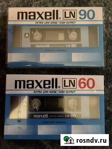 Аудиокассеты maxell ln 90/ln60 Красногорск - изображение 1