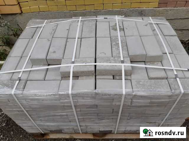 Тротуарная плитка кирпичик Миасс - изображение 1