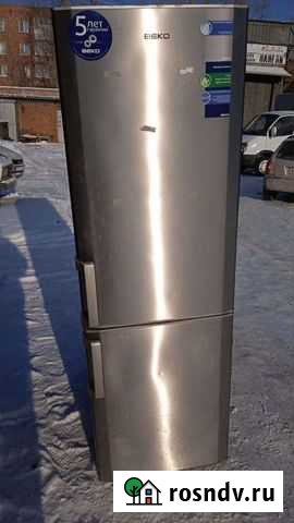 Холодильник веко стальной в Омске Омск - изображение 1