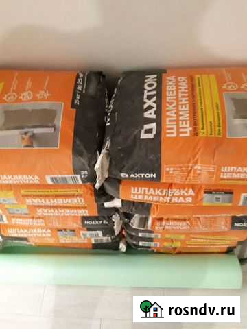 Шпаклевка цементная финишная axton Анапа - изображение 1