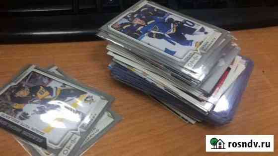 Хоккейные карточки NHL KHL panini Upper Deck Воронеж