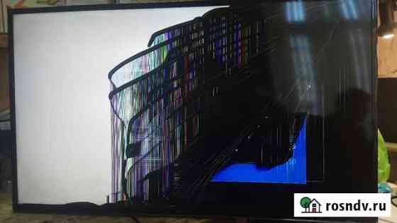 Разбитый телевизор samsung UE40HU7000U Сочи