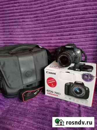 Зеркальный фотоаппарат Canon 700 D EF-S 18-55 IS S Курагино