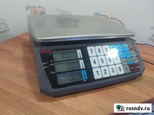 Торговые весы Атол. Доставка бесплатно Хабаровск - изображение 1