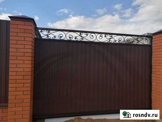 Ворота откатные Александров - изображение 1