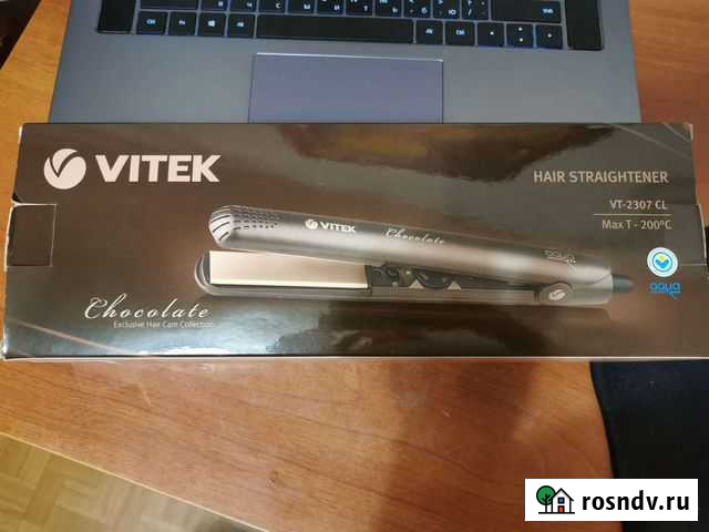 Выпрямитель (утюжок) плойка для волос vitek Саров - изображение 1