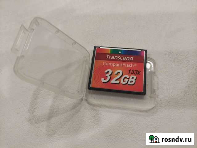 Compact flash Transcend 32gb Ярославль - изображение 1
