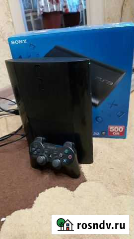 Sony PS3 прошитая 120-500 gb 70 игр И 3000 бесплат Мурманск - изображение 1